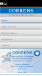 Mobile Screenshot of correns.co.jp